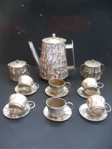 Perlmutt altes mocca - altes, set