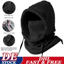 Winter Fleece Balaclava Thermo Sturmhaube Motorrad Sturmmaske Skimaske Mütze Neu