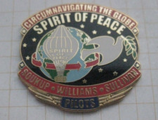 SIPRIT OF PEACE CIRCUMNAVIGATING THE GLOB / PILOTS BALLOON ... Ballon-Pin (283b)