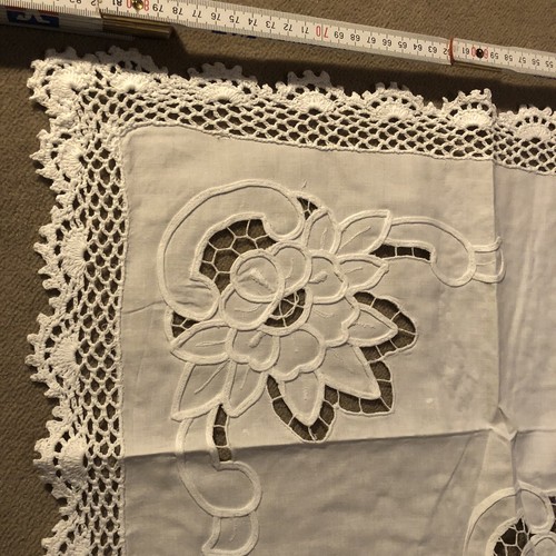 Tischdecke durchbrochen spitze - durchbrochen,