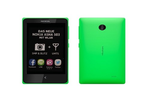Nokia asha 503 grün - asha,