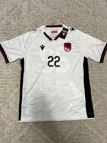 Macron albanien away trikot - away,