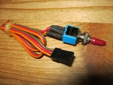 Ausbauschalter für Graupner  Anlagen  ein-aus - ein  Schalter  3-polig