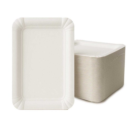 Pappteller rechteckig 10x16 - , cm
