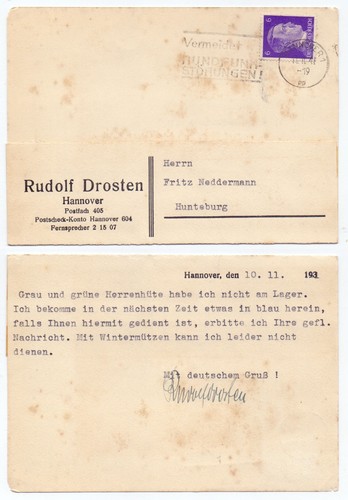 135956 postkarte rudolf - 135956,