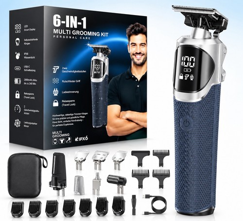 6in1 trimmer set herren - ,