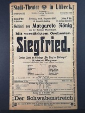 Siegfried: Zweiter Abend der Tetralogie "Der Ring des Nibelungen". Gastspiel von