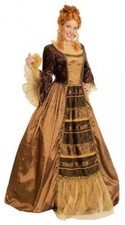 Rokoko Kleid Kostüm Gothic Barock Mittelalter Damen Rokokokostüm Prinzessin Hut