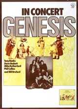 Genesis - Trick of the Tail,  1976 | Konzertplakat | Poster
