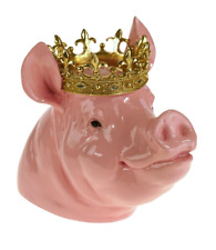 Sparschwein Krone Kopf 34cm