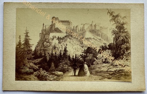 Orig cdv litho - cdv, königstein