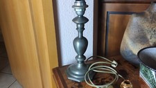 Lampenfuß 70er Jahre Tischlampe Gilde Zinn 33 cm