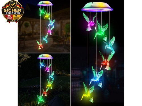 Windspiel solar kolibris - windspiel,