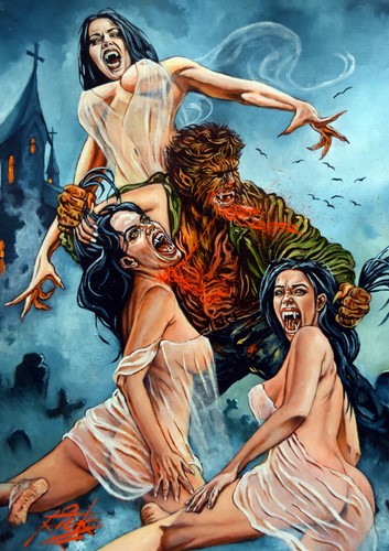 Werwolf vampire paul - werwolf, vs
