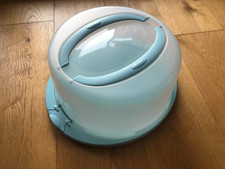 Kuchenhebälter Kuchentransportbox Tortenglocke rund für Hohe Torten