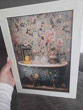 Katzenbild auf Leinwand –