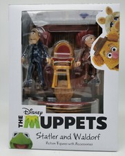 Diamond Select Toys Muppets Show Statler und Waldorf Figuren mit Balkon Loge Neu