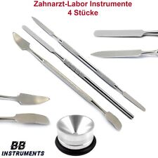 Zahnarzt-Labortechniker-Instrumente Amalgam Zement Mischspatel Dental 4 Stück