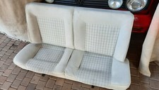 RÜCKBANK RÜCKSITZBANK WEISS VW GOLF 1 CABRIO 2H KARMANN QUARTETT RAR SELTEN