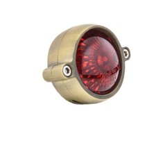 Motorrad Rücklicht Messing