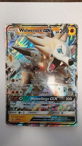 Wolwerock pokemon große - wolwerock, gx