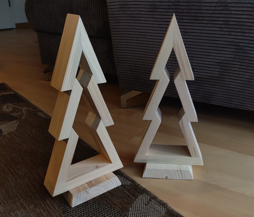 Weihnachtsbaum holz deko - weihnachtsbaum,