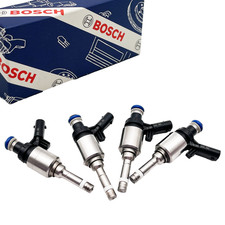 4x BOSCH Einspritzventil 0261500160 Für VW Golf  Audi A3 A4 Seat Skoda 1.8 TFSI