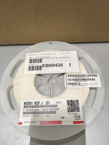 Rohm mcr01 mzp 201 - rohm,