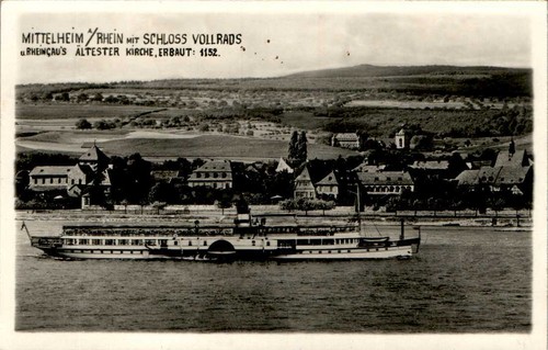 Gruss aus mittelheim - gruss, rhein