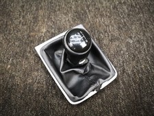 VW Passat 3C B7 Variant Schalthebel Schaltknauf 6 Gang Leder Schwarz 3AA711113F