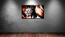 POSTER BILD XXL POP ART MAGNUM REVOLVER TROMMEL PISTOLE WAFFE  BIS 150x90