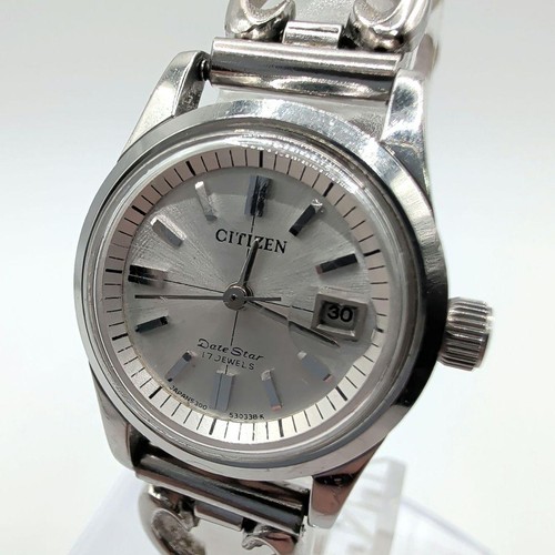 Citizen date star handaufzug - date,