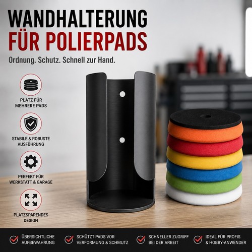 Polierpad halter wandhalterung - halter,