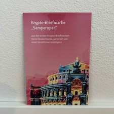 Briefmarke Semperoper Dresden Pink NEU OVP