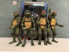 Ninja Turtles 1990 Film 7 Inch Figuren Neca 4er Kompletter Set