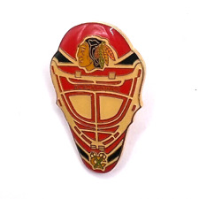 Chicago Blackhawks Pin Eishockey Anstecker NHL Hockey Goalie Maske #190