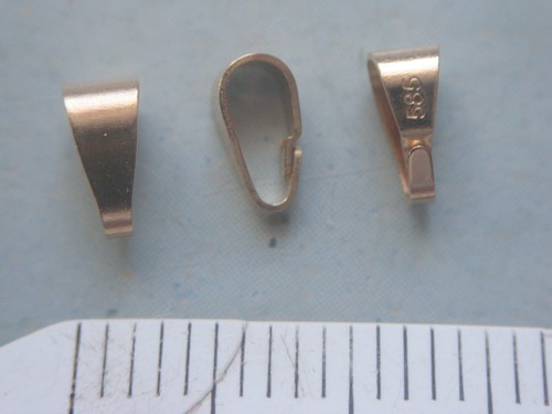 Anhängerschlaufe mm gold - *anhängerschlaufe,