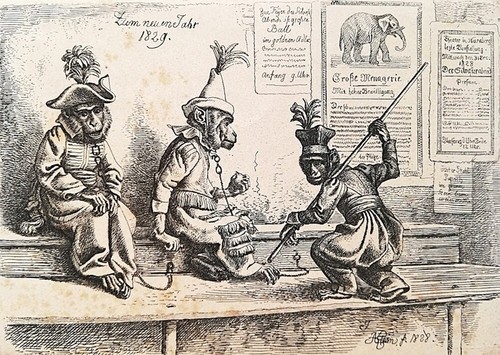 Johann adam klein die affen - johann,
