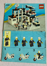 Bauanleitung LEGO Legoland " Polizeistation 6386 "