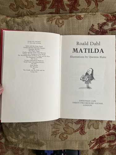 Matilda roald dahl quentin - matilda,
