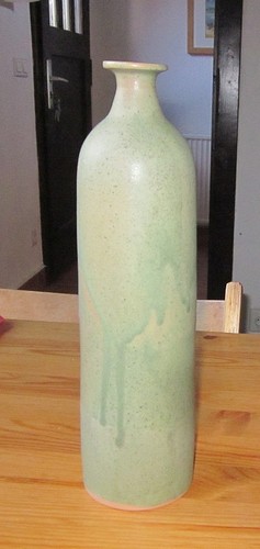 Flaschenvase keramik - flaschenvase,