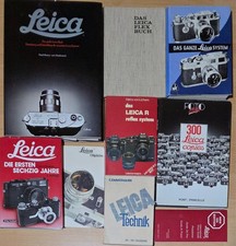 11 Leica Bücher und 14 Leica