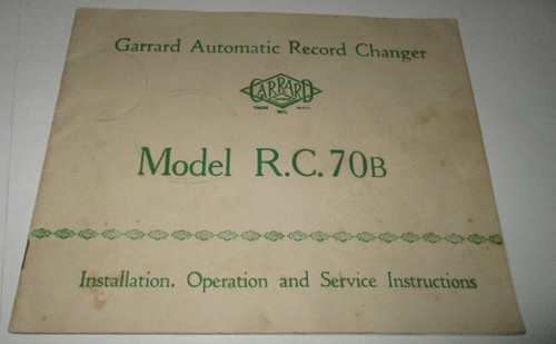 Garrard automatic record - garrard,