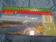 Radwanderkarte , Ostseeküsten
