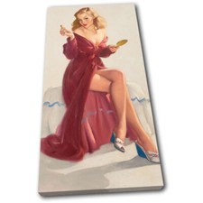 Vintage Girl Poster Sexy Retro