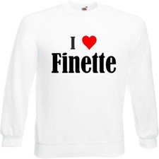 Sweatshirt Sweater I Love