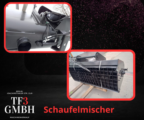 Schaufelmischer betonmischer - schaufelmischer,