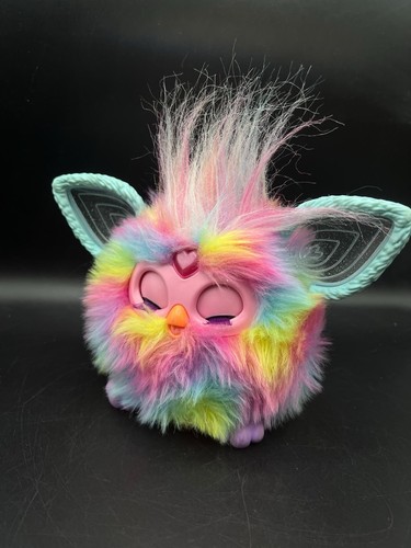Rainbow furby tie dye bunt - rainbow,