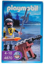 Playmobil Set 4870 - Kanonier der Löwenritter - Figur Ritter - 2009 - Neu OVP
