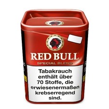 Dose zigarettentabak red bull - red,